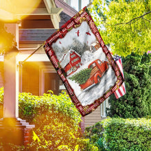 Load image into Gallery viewer, All Roads Lead Home For Christmas Flag