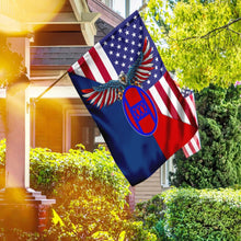 Load image into Gallery viewer, 30th Infantry Division Old Hickory American Eagle Flag TRL1049Fv1