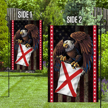 Load image into Gallery viewer, Alabama State Eagle Flag