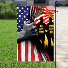 Load image into Gallery viewer, All Gave Some Some Gave All Veteran Flag