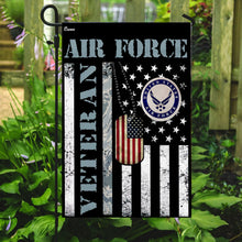 Load image into Gallery viewer, Air Force Veteran Flag