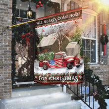 Load image into Gallery viewer, All Hearts Come Home For Christmas Flag