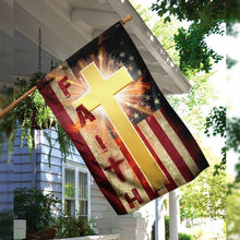 Load image into Gallery viewer, American Faith Cross Flag