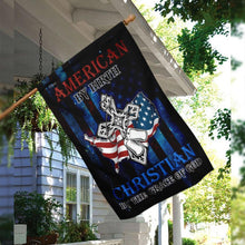 Load image into Gallery viewer, American By Birth Christian By The Grace Of God Flag