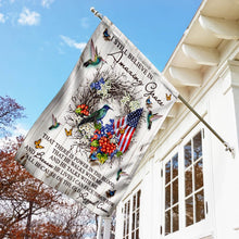 Load image into Gallery viewer, Amazing Grace Hummingbird Flag