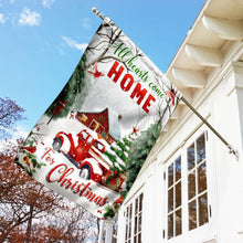 Load image into Gallery viewer, All Hearts Come Home For Christmas Flag