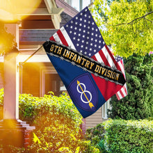 Load image into Gallery viewer, 8th Infantry Division Airborne Flag