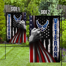 Load image into Gallery viewer, Air Force Veteran Flag
