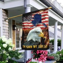 Load image into Gallery viewer, Alaska State Patriotic American Independence Day Flag