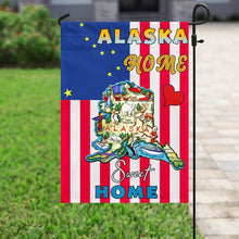 Load image into Gallery viewer, Alaska. Home Sweet Home Flag