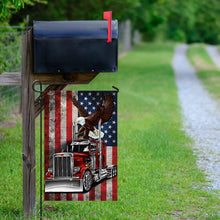 Load image into Gallery viewer, American Eagle Trucker Flag