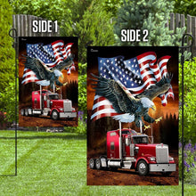 Load image into Gallery viewer, American Eagle Trucker Flag