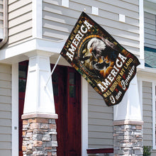 Load image into Gallery viewer, America Was Born On My Land Native American Flag