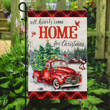 Load image into Gallery viewer, All Hearts Come Home For Christmas Flag