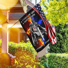 Load image into Gallery viewer, A Child Of God A Man Of Faith A Warrior Of Christ Flag