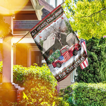 Load image into Gallery viewer, All Hearts Come Home For Christmas Flag