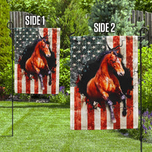 Load image into Gallery viewer, American Flag Horse Flag