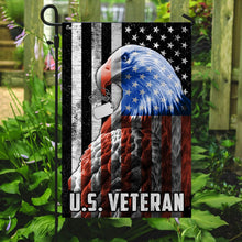 Load image into Gallery viewer, American Eagle U.S. Veteran Flag