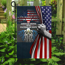 Load image into Gallery viewer, American Grown With Guatemalan Roots Flag LHA1543Fv2