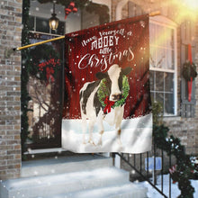 Load image into Gallery viewer, A Little Mooey Christmas Flag