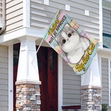 Load image into Gallery viewer, All Visitors Must Be Approved By The Cat Flag