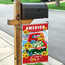 Load image into Gallery viewer, America Land Of Love Flag
