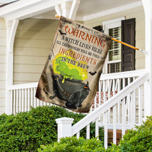 Load image into Gallery viewer, A Witch Lives Here Flag