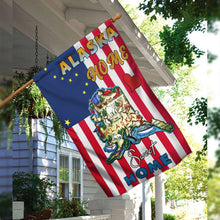 Load image into Gallery viewer, Alaska. Home Sweet Home Flag