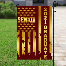 Load image into Gallery viewer, 2021 Graduate. Senior 2021 American Flag