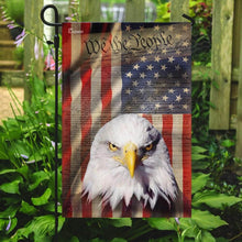 Load image into Gallery viewer, American Eagle Patriot. We The People Flag