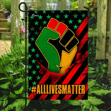 Load image into Gallery viewer, All Lives Matter African American Flag