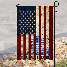 Load image into Gallery viewer, America Strong. Jesus Christ Joshua 1:9 Flag