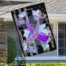 Load image into Gallery viewer, Alzheimer’s Awareness Flag ANL67F