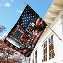 Load image into Gallery viewer, American Eagle Trucker Flag