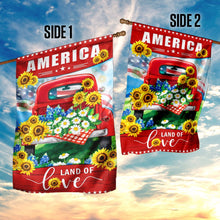 Load image into Gallery viewer, America Land Of Love Flag