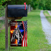 Load image into Gallery viewer, A Child Of God A Man Of Faith A Warrior Of Christ Flag