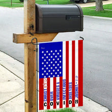 Load image into Gallery viewer, America Strong. Jesus Christ Joshua 1:9 Flag