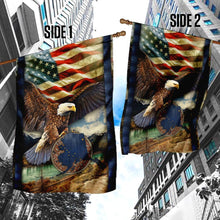 Load image into Gallery viewer, Alaska State Eagle Flag