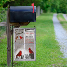 Load image into Gallery viewer, A Big Piece Of My Heart Lives In Heaven. Cardinal Flag