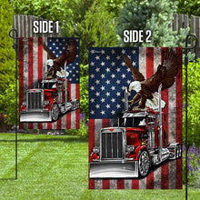 Load image into Gallery viewer, American Eagle Trucker Flag