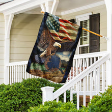 Load image into Gallery viewer, Alaska State Eagle Flag