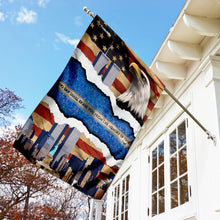 Load image into Gallery viewer, 9/11 No Day Shall Erase You From The Memory Of Time Flag