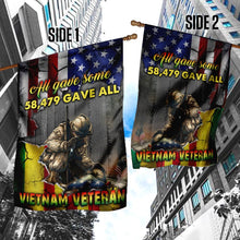 Load image into Gallery viewer, All Gave Some 58,479 Gave All Vietnam Veteran Memorial Flag