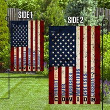 Load image into Gallery viewer, America Strong. Jesus Christ Joshua 1:9 Flag