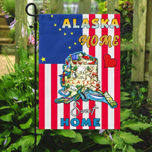 Load image into Gallery viewer, Alaska. Home Sweet Home Flag