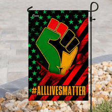 Load image into Gallery viewer, All Lives Matter African American Flag