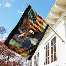 Load image into Gallery viewer, Alaska State Eagle Flag