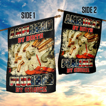 Load image into Gallery viewer, American By Birth Plumber By Choice Flag