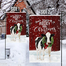 Load image into Gallery viewer, A Little Mooey Christmas Flag