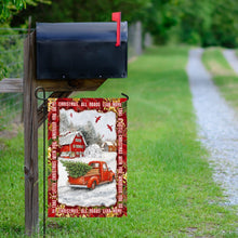 Load image into Gallery viewer, All Roads Lead Home For Christmas Flag